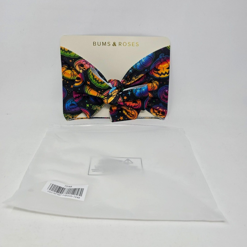 Bums and Roses Bamboo Glow Hard or Glow Home Biggie Bow Brand‎ New NWT